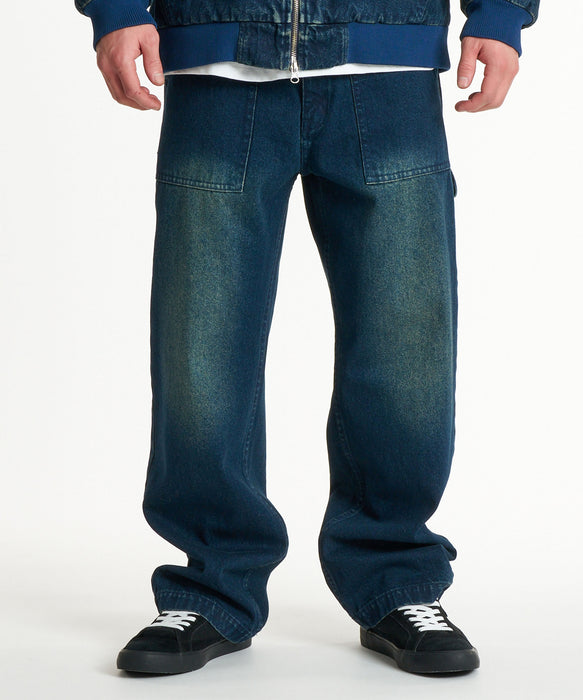 VOLCOM メンズ NILE PAINTER DENIM デニムパンツ 【2026年秋冬モデル】 FAD / 34