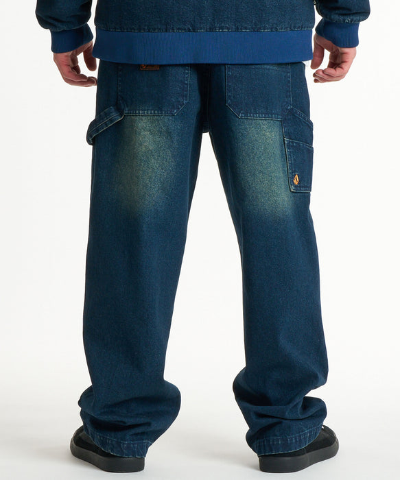 VOLCOM メンズ NILE PAINTER DENIM デニムパンツ 【2026年秋冬モデル】 FAD / 34