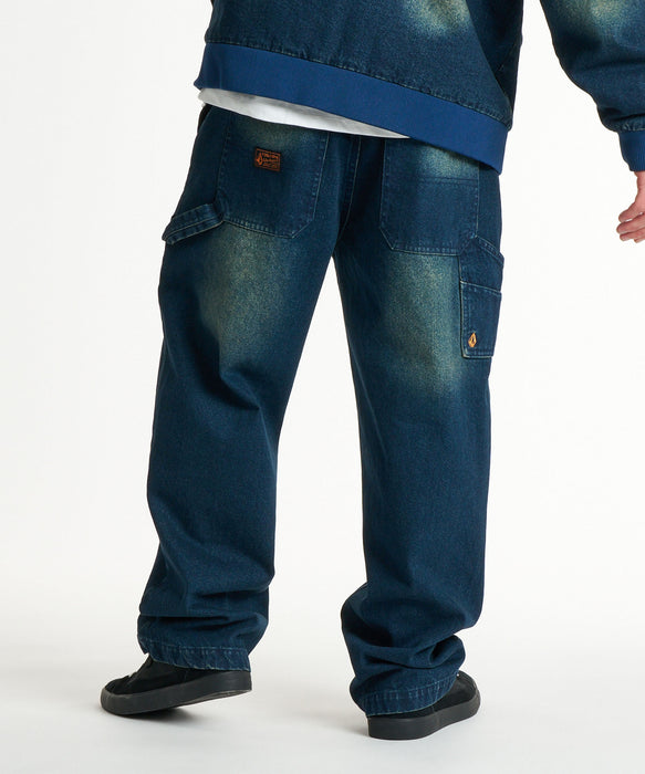 VOLCOM メンズ NILE PAINTER DENIM デニムパンツ 【2026年秋冬モデル】 FAD / 34
