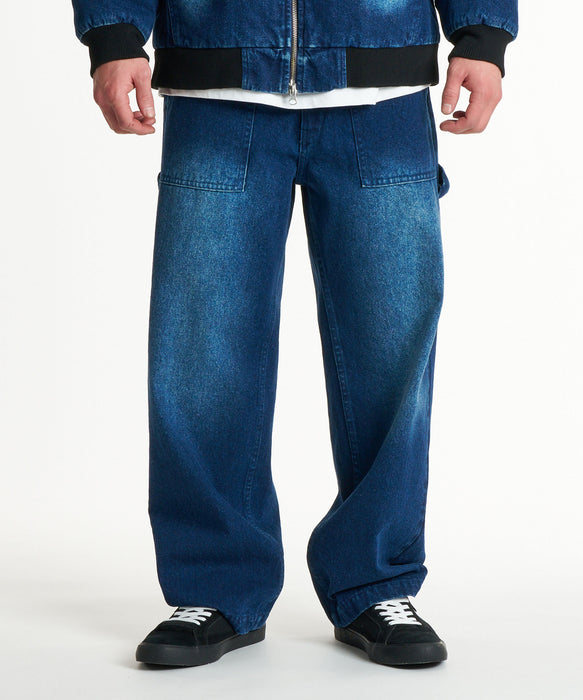 VOLCOM メンズ NILE PAINTER DENIM デニムパンツ 【2026年秋冬モデル】 RFAD / 34