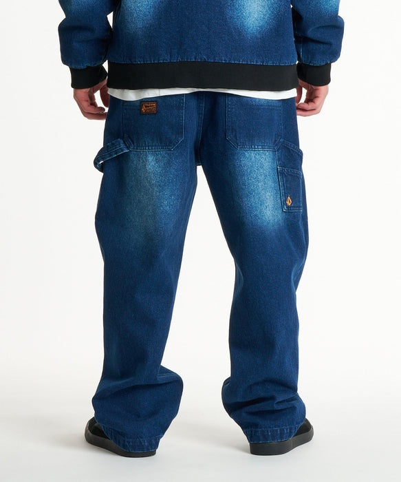 VOLCOM メンズ NILE PAINTER DENIM デニムパンツ 【2026年秋冬モデル】 RFAD / 34