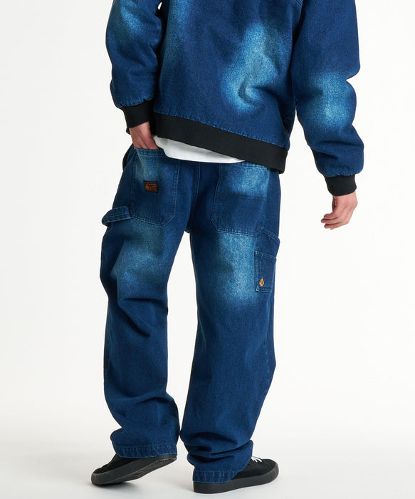 VOLCOM メンズ NILE PAINTER DENIM デニムパンツ 【2026年秋冬モデル】 RFAD / 34