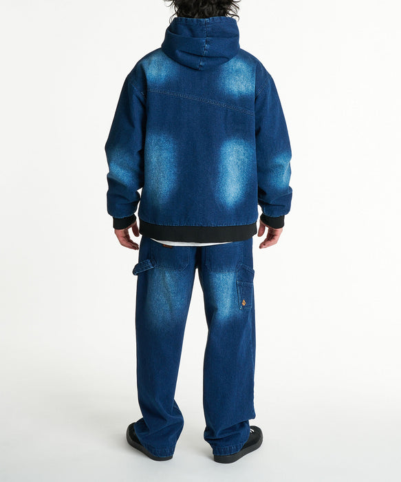 VOLCOM メンズ NILE PAINTER DENIM デニムパンツ 【2026年秋冬モデル】 RFAD / 34