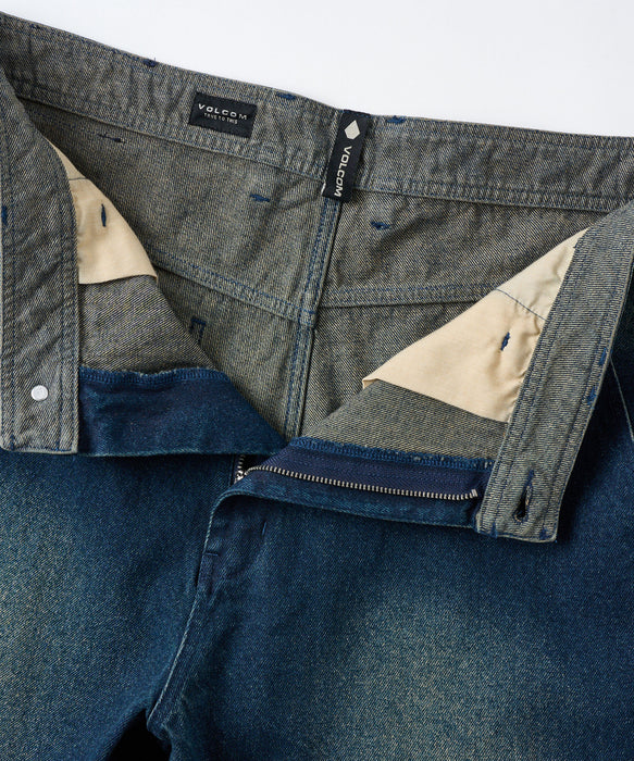VOLCOM メンズ SUTTERS MILL DENIM デニムパンツ 【2026年秋冬モデル】 FAD / 34