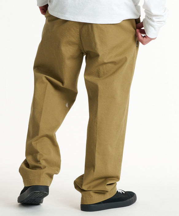 VOLCOM メンズ TEX CHINO PANT ロングパンツ 【2026年秋冬モデル】 BEG / 34
