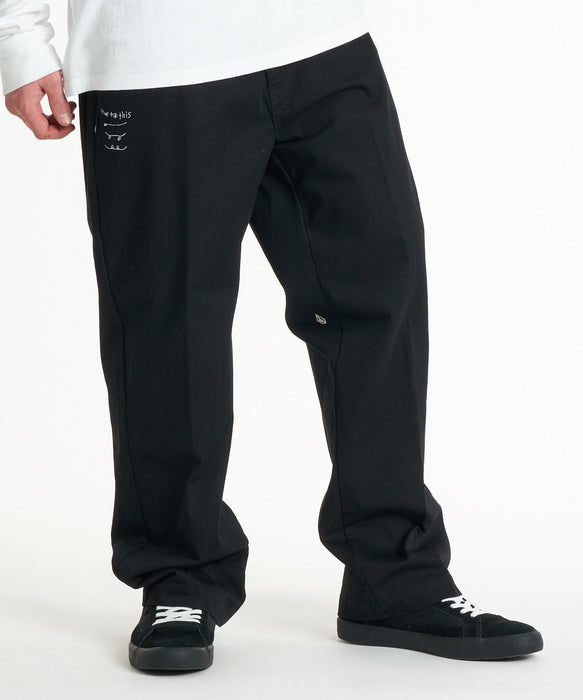 VOLCOM メンズ TEX CHINO PANT ロングパンツ 【2026年秋冬モデル】 FBK / 34