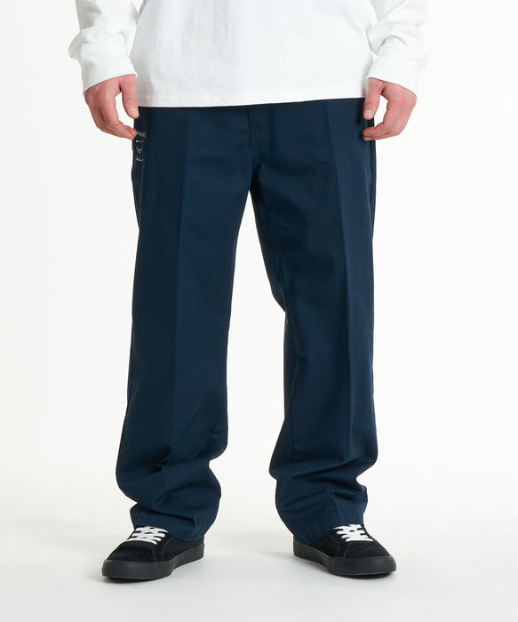 VOLCOM メンズ TEX CHINO PANT ロングパンツ 【2026年秋冬モデル】 NVY / 34