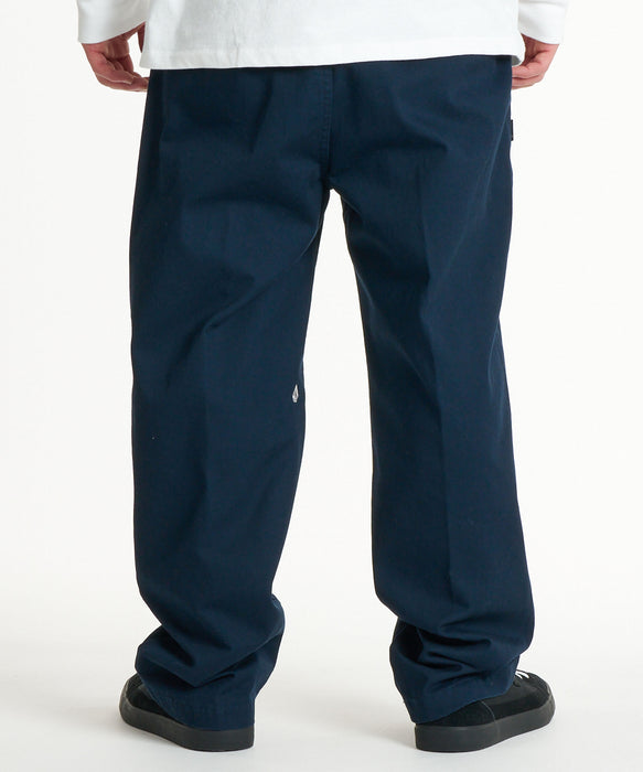 VOLCOM メンズ TEX CHINO PANT ロングパンツ 【2026年秋冬モデル】 NVY / 34