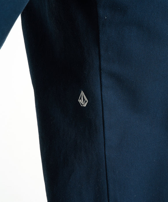 VOLCOM メンズ TEX CHINO PANT ロングパンツ 【2026年秋冬モデル】 NVY / 34