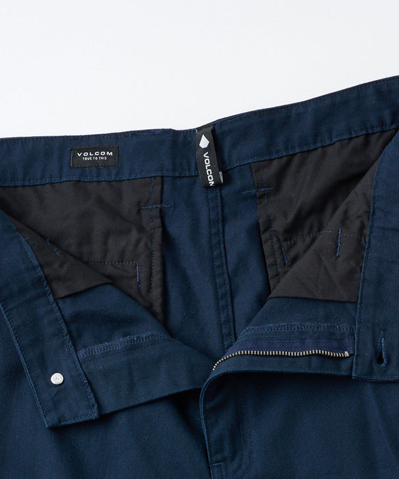 VOLCOM メンズ TEX CHINO PANT ロングパンツ 【2026年秋冬モデル】 NVY / 34