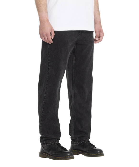 VOLCOM メンズ FIVEDOWN DENIM デニムパンツ 【2026年秋冬モデル】 BBK / 36