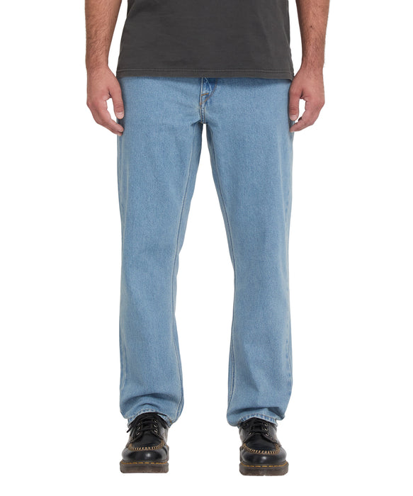 VOLCOM メンズ FIVEDOWN DENIM デニムパンツ 【2026年秋冬モデル】 BLU / 36