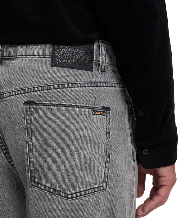 VOLCOM メンズ FIVEDOWN DENIM デニムパンツ 【2026年秋冬モデル】 LGR / 36