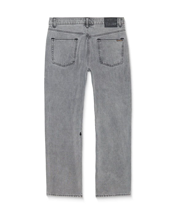 VOLCOM メンズ FIVEDOWN DENIM デニムパンツ 【2026年秋冬モデル】 LGR / 36