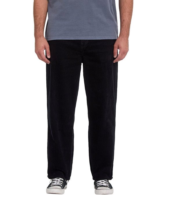 VOLCOM メンズ BILLOW TAPERED CORD PANT ロングパンツ 【2026年秋冬モデル】 BLK / 36