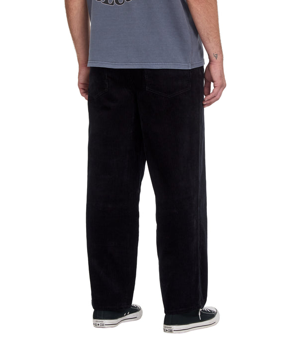 VOLCOM メンズ BILLOW TAPERED CORD PANT ロングパンツ 【2026年秋冬モデル】 BLK / 36