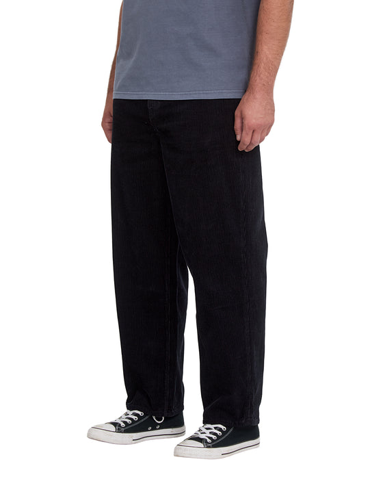 VOLCOM メンズ BILLOW TAPERED CORD PANT ロングパンツ 【2026年秋冬モデル】 BLK / 36