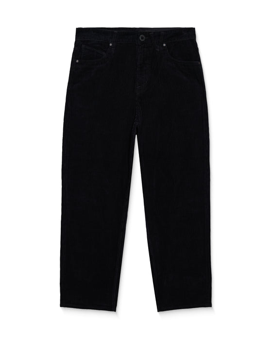 VOLCOM メンズ BILLOW TAPERED CORD PANT ロングパンツ 【2026年秋冬モデル】 BLK / 36