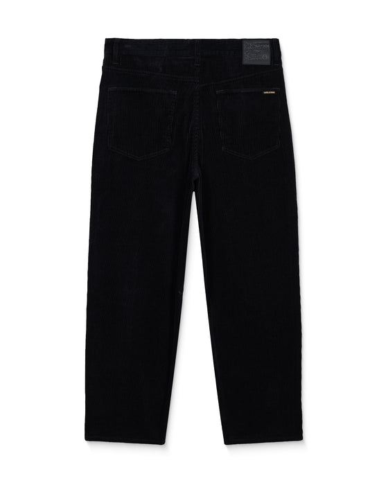 VOLCOM メンズ BILLOW TAPERED CORD PANT ロングパンツ 【2026年秋冬モデル】 BLK / 36