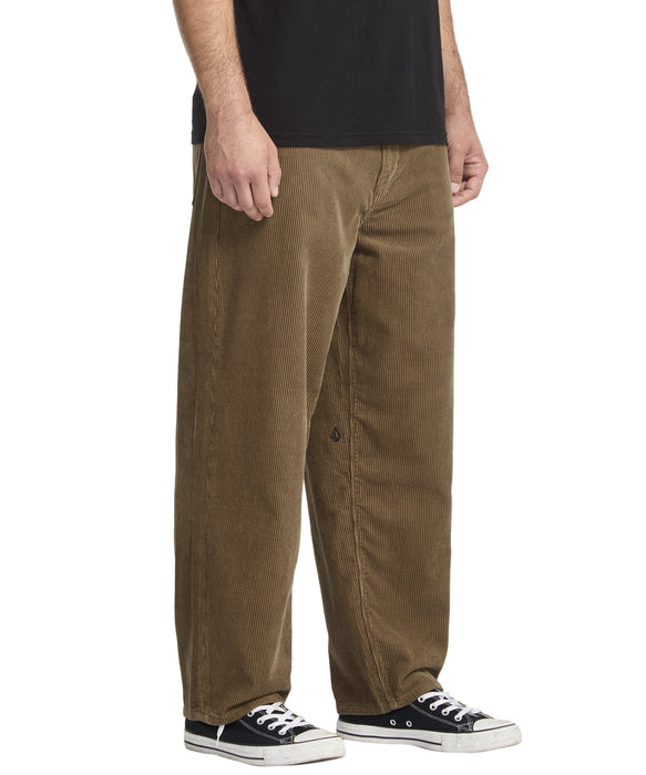 VOLCOM メンズ BILLOW TAPERED CORD PANT ロングパンツ 【2026年秋冬モデル】 ERM / 36