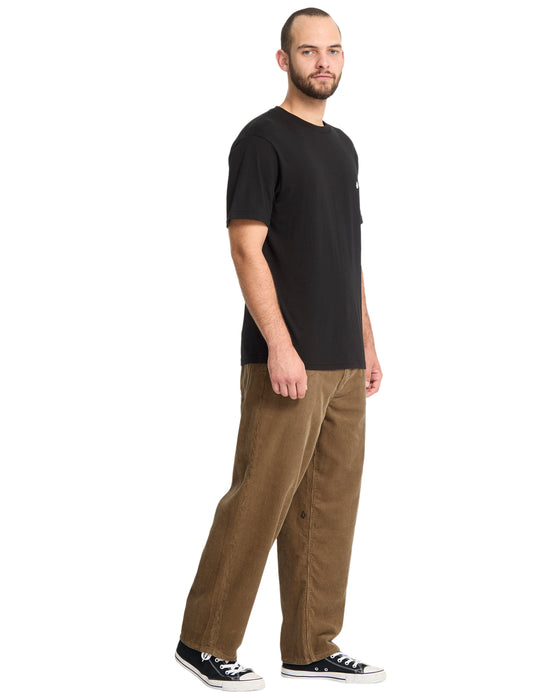 VOLCOM メンズ BILLOW TAPERED CORD PANT ロングパンツ 【2026年秋冬モデル】 ERM / 36