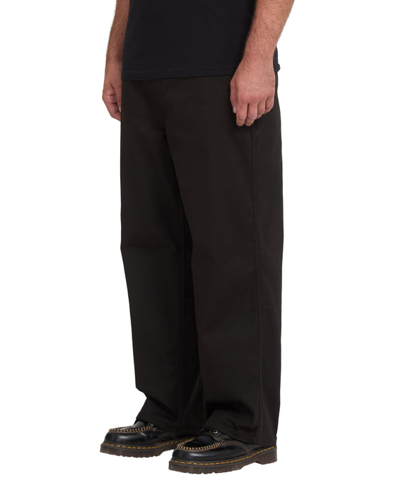 VOLCOM メンズ BILLOW PANT E ロングパンツ 【2026年秋冬モデル】 BLK / 36