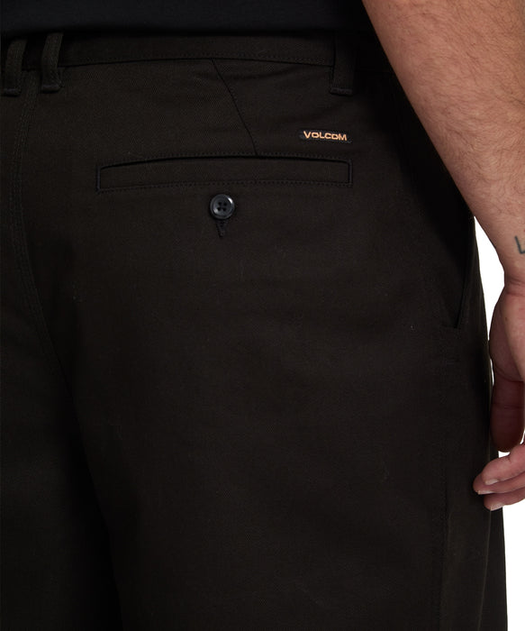 VOLCOM メンズ BILLOW PANT E ロングパンツ 【2026年秋冬モデル】 BLK / 36