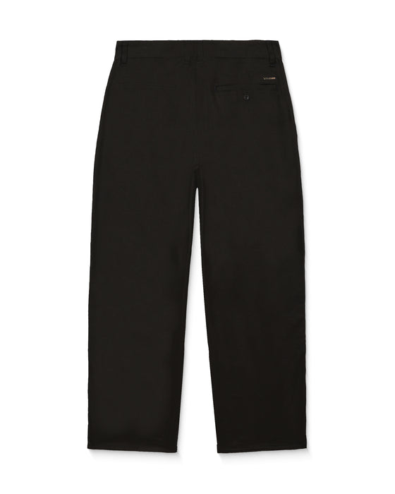 VOLCOM メンズ BILLOW PANT E ロングパンツ 【2026年秋冬モデル】 BLK / 36