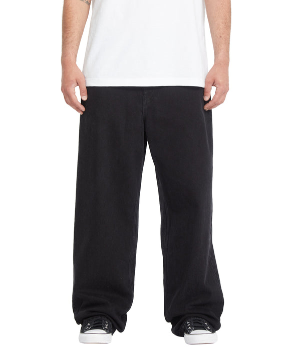 VOLCOM メンズ CHILLOW DENIM デニムパンツ 【2026年秋冬モデル】 BLK / 36
