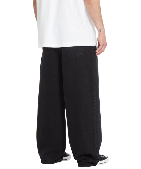 VOLCOM メンズ CHILLOW DENIM デニムパンツ 【2026年秋冬モデル】 BLK / 36