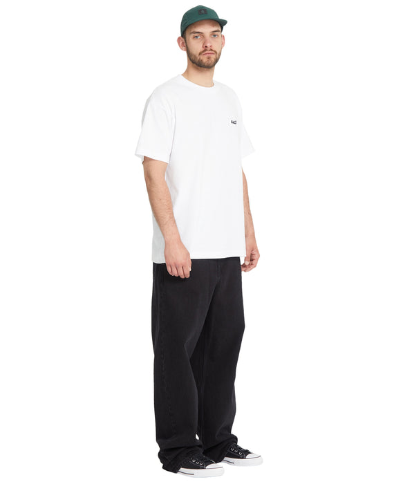 VOLCOM メンズ CHILLOW DENIM デニムパンツ 【2026年秋冬モデル】 BLK / 36