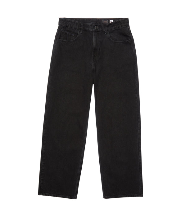 VOLCOM メンズ CHILLOW DENIM デニムパンツ 【2026年秋冬モデル】 BLK / 36