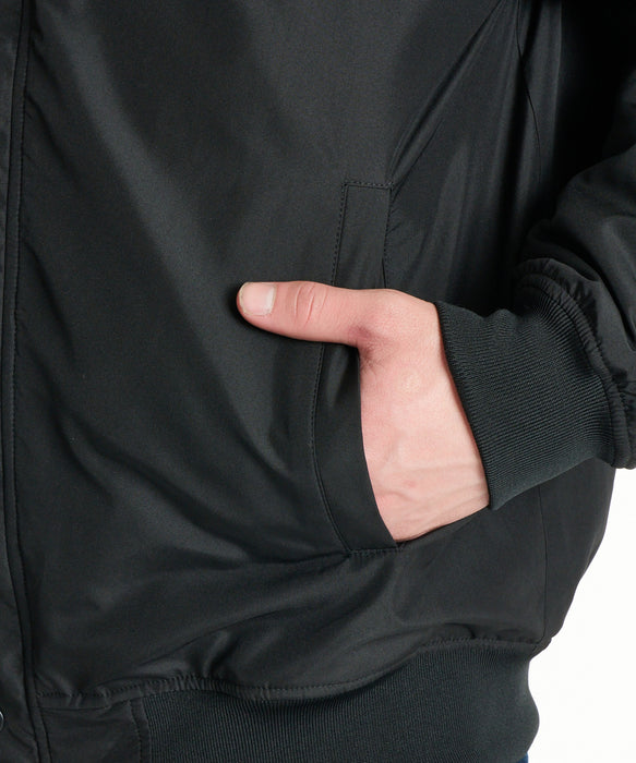 VOLCOM メンズ BAY AREA DERBY JACKET ジャケット 【2026年秋冬モデル】 BLK / XL