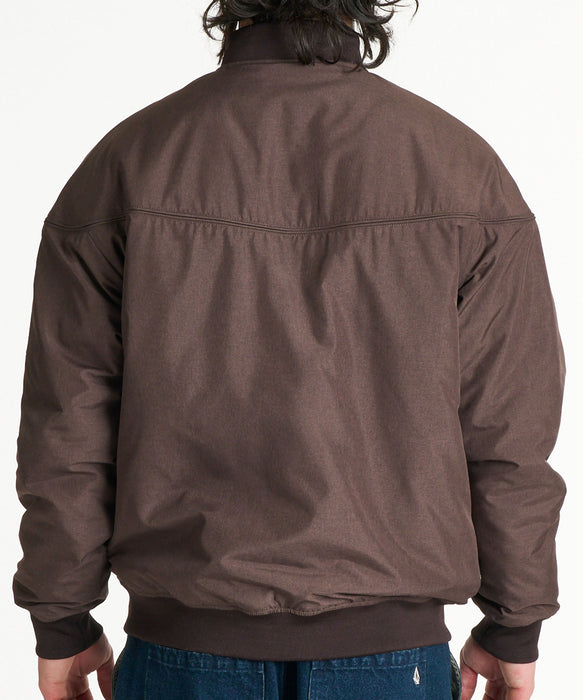 VOLCOM メンズ BAY AREA DERBY JACKET ジャケット 【2026年秋冬モデル】 BRW / XL