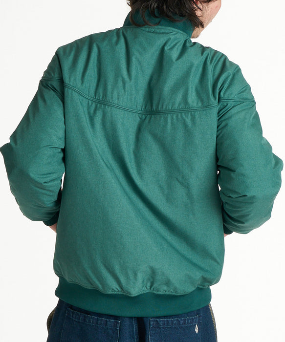 VOLCOM メンズ BAY AREA DERBY JACKET ジャケット 【2026年秋冬モデル】 GRN / XL