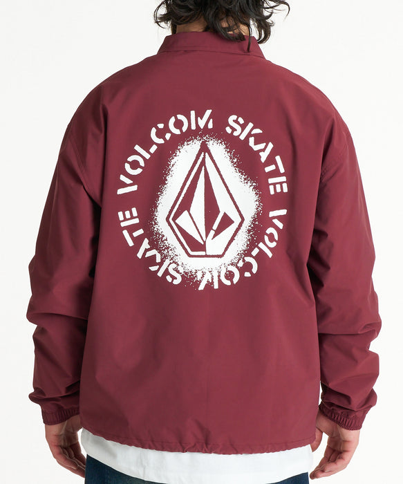 VOLCOM メンズ LONG BEACH JACKET ジャケット 【2026年秋冬モデル】 BUR / XL