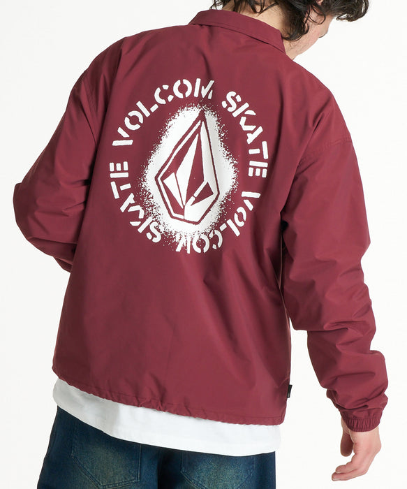 VOLCOM メンズ LONG BEACH JACKET ジャケット 【2026年秋冬モデル】 BUR / XL