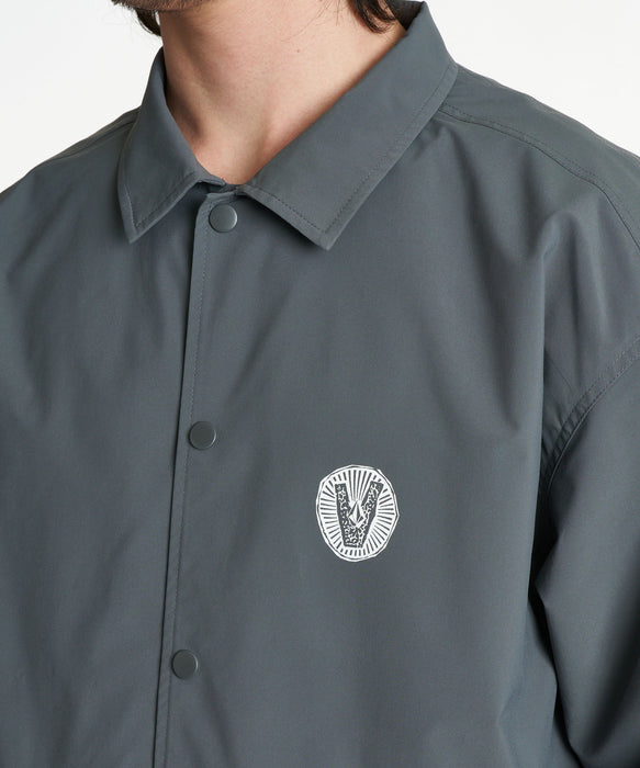 VOLCOM メンズ LONG BEACH JACKET ジャケット 【2026年秋冬モデル】 GRY / XL