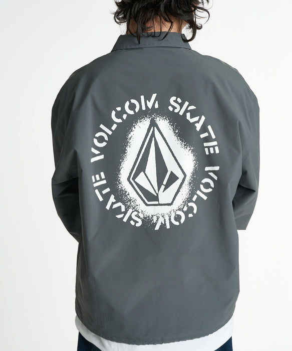 VOLCOM メンズ LONG BEACH JACKET ジャケット 【2026年秋冬モデル】 GRY / XL