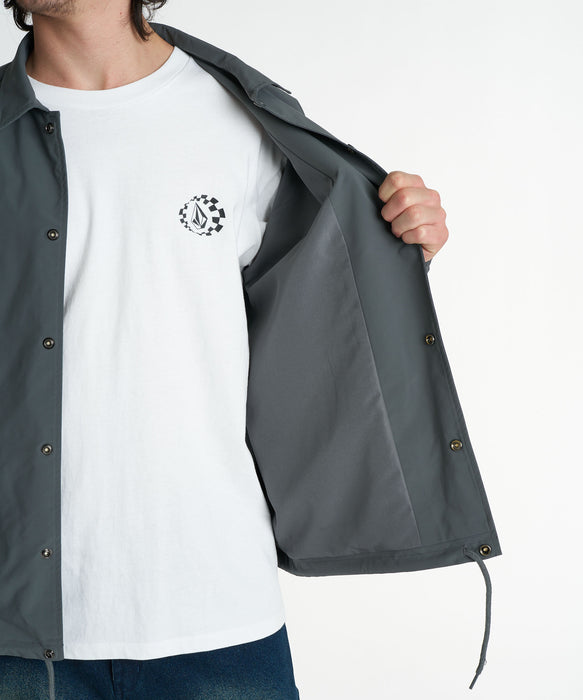 VOLCOM メンズ LONG BEACH JACKET ジャケット 【2026年秋冬モデル】 GRY / XL