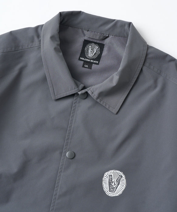 VOLCOM メンズ LONG BEACH JACKET ジャケット 【2026年秋冬モデル】 GRY / XL