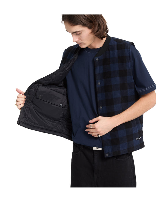 VOLCOM メンズ BOWERED VEST ベスト 【2026年秋冬モデル】 MRE / XL