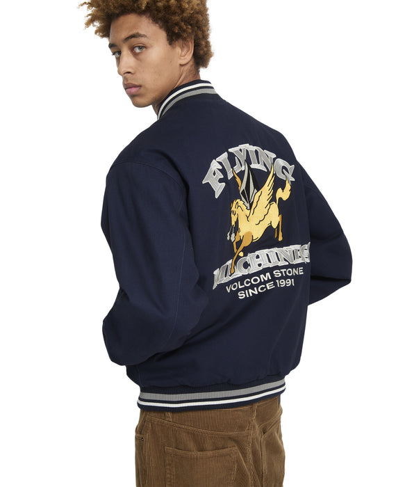 VOLCOM メンズ FLYING MACHINES JACKET ジャケット 【2026年秋冬モデル】 NVY / XL