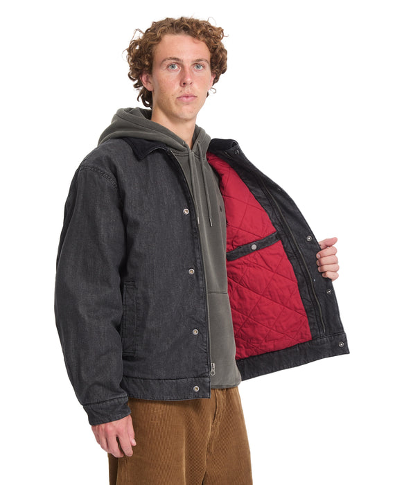 VOLCOM メンズ STONEWISH JACKET ジャケット 【2026年秋冬モデル】 BLK / XL