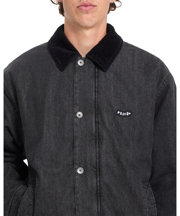 VOLCOM メンズ STONEWISH JACKET ジャケット 【2026年秋冬モデル】 BLK / XL