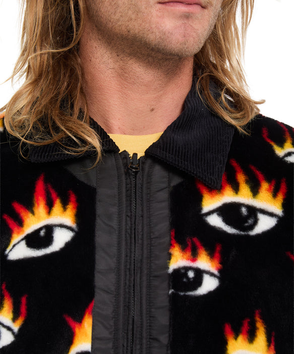 VOLCOM メンズ FA OZZY JACKET ジャケット 【2026年秋冬モデル】 BLK / XL