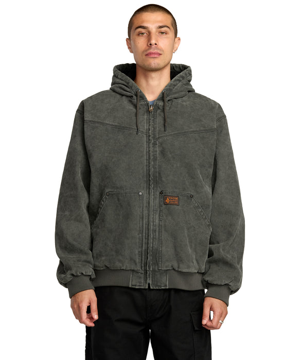 VOLCOM メンズ HAMILSTORM JACKET ジャケット 【2026年秋冬モデル】 RIB / XL