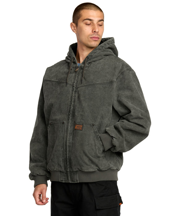 VOLCOM メンズ HAMILSTORM JACKET ジャケット 【2026年秋冬モデル】 RIB / XL