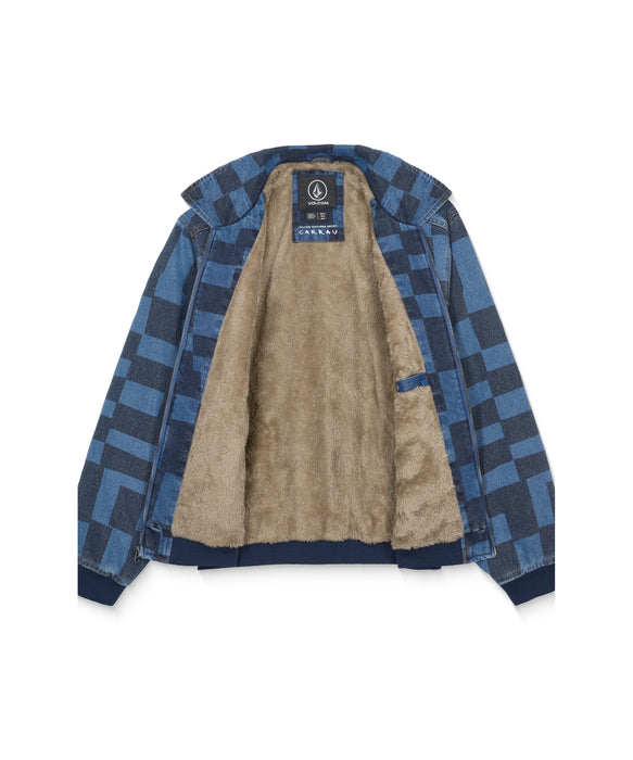 VOLCOM メンズ FA CARRAU JACKET ジャケット 【2026年秋冬モデル】 DEN / XL