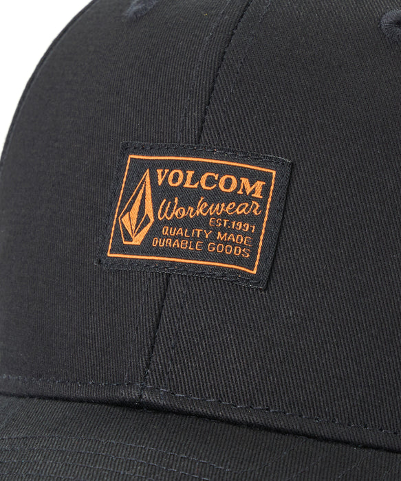 VOLCOM メンズ WORKWEAR CAP キャップ 【2026年秋冬モデル】 FBK / F